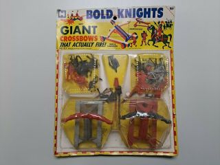 1963 Multiple Products Bold Knights With Giant Crossbows No.  917 On Card