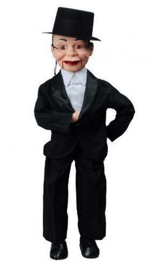 Charlie Mccarthy Dummy Ventriloquist Doll,  Famous Celebrity Radio Personality.