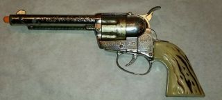 Vintage Mattel Fanner Shootin Shell Toy Cap Gun Collectable Stagg Style Cowboy