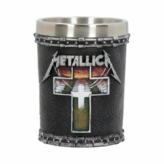 Metallica Master Of Puppets 7cm Shot Glass Officially Licensed