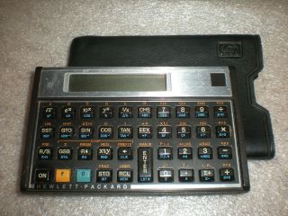 Hewlett Packard Hp 11c Vintage Scientific Calculator Made In Usa