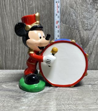 Vintage Mickey Mouse With Drum Salt And Pepper Set