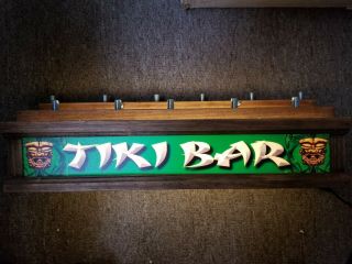Led Tiki Bar Beer Tap Handle Display