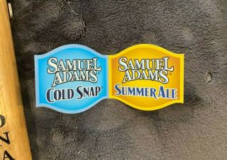 Samuel Adams SEASONAL SUMMER ALE/COLD SNAP Beer Tap Handle 13 