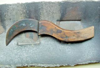 Old Russell Tobacco Knife Vintage Antique Farm Plantation Harvesting Tool Freesp
