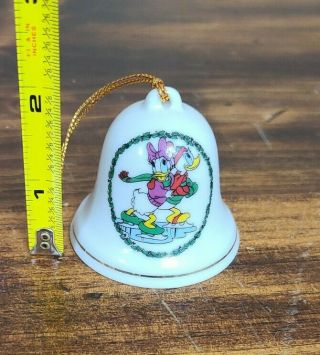 Disney ' s Donald And Daisy Duck Christmas Bell Ornament 3