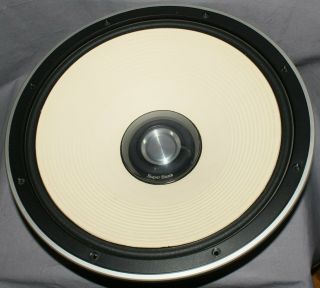 Single Vintage Technics 16 " 410mm Bass Woofer - 250w,  White,  From Sb - G800