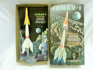 Scientific Products Lunar 1 Two Stage Moon Rocket 1950 
