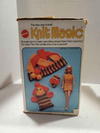 1974 Vintage Mattel Knit Magic Knitting Machine 3