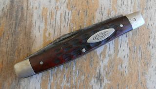 Old Vintage Case Xx Usa 10 Dot 6233 Red Bone Pocketknife Pocket Knife