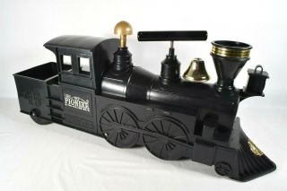 Vintage Marx The Pioneer 49 Large Ride - On Plastic Toy Train Locomotive L19