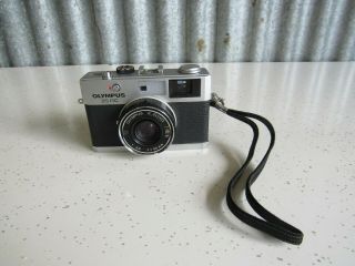 Vintage Olympus 35 Rc Rangefinder Film Camera E.  Zuiko 42mm F/2.  8 Lens