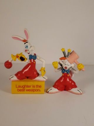 Roger Rabbit Walt Disney Figures Figurine Toys Laughter Is The Best Weapon