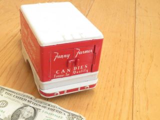 FANNY FARMER CANDIES ADVERTISING 1950 ' S FRICTION TRUCK MADE IN JAPAN BY YONEZAWA 3