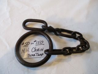 Newhouse Bear Trap Chain No.  50 Or 150 / Hutzel / Newhouse Traps /
