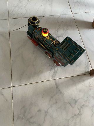 Vintage Tin Trade Mark Modern Toys Western Special Locomotive Made In Japan