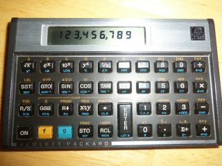 Vintage Hewlett - Packard 11c Scientific Calculator.