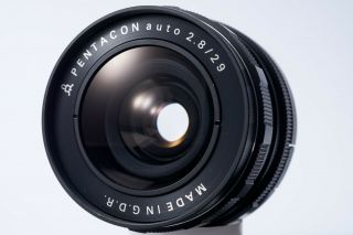 Pentacon 29mm F/2.  8 Vintage Mf Wide Angle Prime Lens M42 Exc Soap Bubble Bokeh