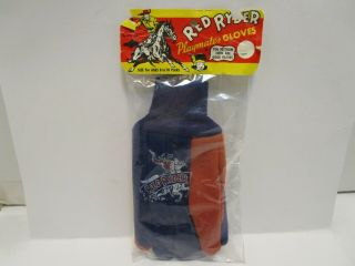 Vintage Red Ryder Playmates Gloves In Package