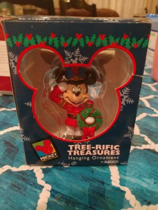 Enesco Disney Mickey Mouse Toy Soldier Nutcracker Ornament