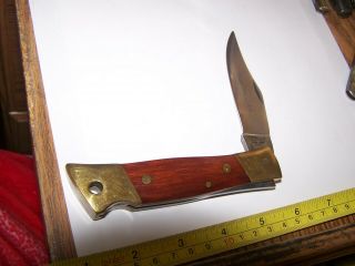 Vintage Pocket Knife Camillus No.  4 Sword Brand Lockback Knife 4 5/8 In.  Closed