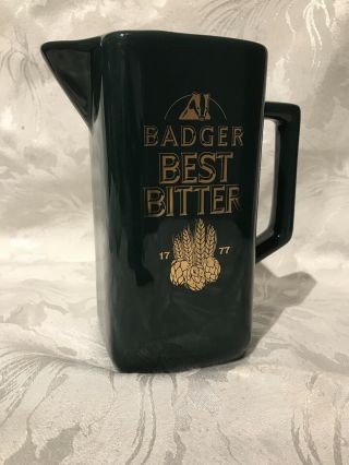 Badger Best Bitter Water Jug / Pitcher By Hcw Prompots
