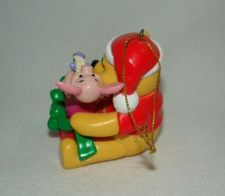 Disney Winnie The Pooh & Piglet on Rocking Horse Christmas Tree Holiday Ornament 2
