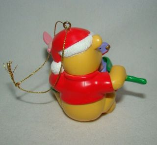 Disney Winnie The Pooh & Piglet on Rocking Horse Christmas Tree Holiday Ornament 3