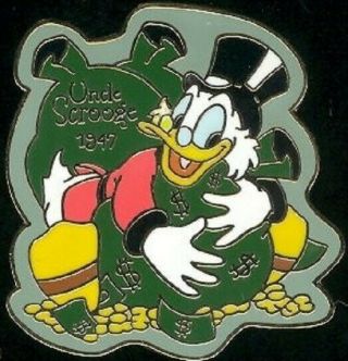 Disney Scrooge Mcduck 1947 Ds Countdown To The Millennium Series 33 Pin