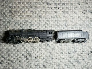 Vintage American Flyer Engine 322 And Coal Car