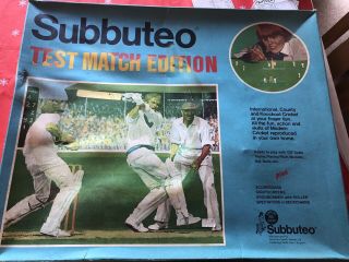 Vintage - Subbuteo Cricket Test Match Edition