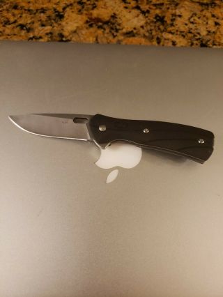 Buck Usa Model 340 Small Vantage Folding Pocket Knife Liner Lock Black Nylon