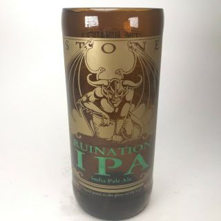Stone Ruination Ipa India Pale Ale Poem Beer Pint Glass Stone Brewery 16 Oz C29