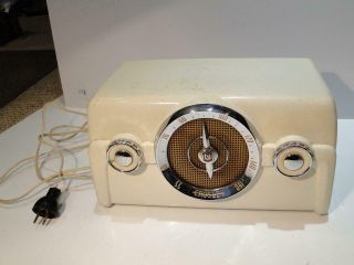 Vintage Crosley Model 10 - 135 Dashboard Am Tube Radio