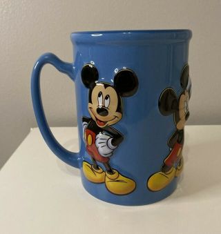 Disney Mickey Mouse 3d Moods Expressions Coffee Tea Mug Cup 3d