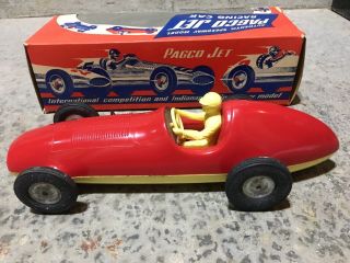 Pagco Jet Racing Car Wind Up Tether