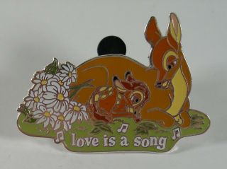Magical Musical Moments Love Is A Song Bambi Disney Pin 17655