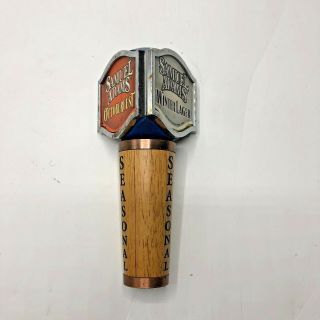Samuel Adams - Seasonal Beer Tap Handle - 6 1/2 Inches - Wood And Metal