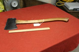 Vintage Axe " True Temper Red Warrior Kelly " Antique Cutting Logging Tool