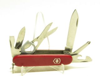 Victorinox Explorer,  Classic Red Swiss Army Knife,  15 Functions,  Good