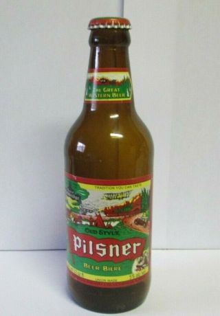 Vtg Canada Old Style Pilsner Beer Bottle Label Cap Lethbridge Breweries 1 Of 6
