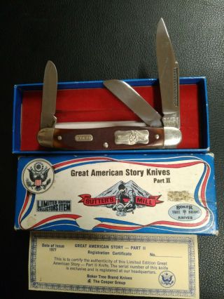 Boker Usa Great American Story Knives Part 2 Sutters Mill