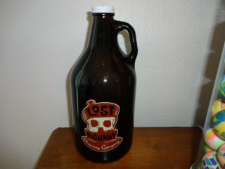 Lost Highway Brewing Company Denver Co Beer 1.  89 Liter Growler 64 Ounce