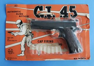 Vintage Marx G.  I.  45 Cap Pistol
