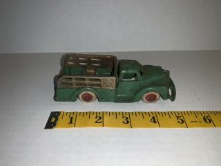 Rare Antique Hubley 2274 5 Inch Cast Iron Stake Truck