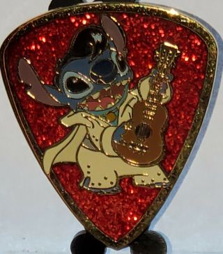 Disney Stitch As Elvis Elvis Guitar Pick Le 3000 Pin