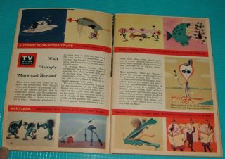 1957 Tv Guide Article Walt Disney 