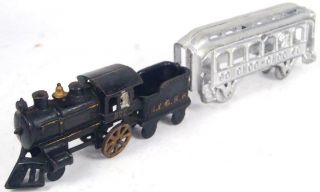 Ac Williams Antique Cast Iron Train 1913