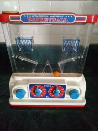 Vintage Tomy Water Game Wonderful Waterful Basketball 70 