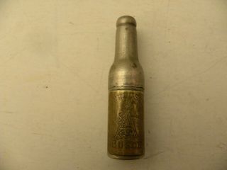 Vintage Anheuser Busch Bottle - Shaped Corkscrew (metal 3 " Tall)